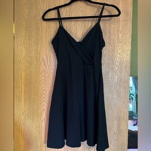 Wild Fable Black Midi Dress